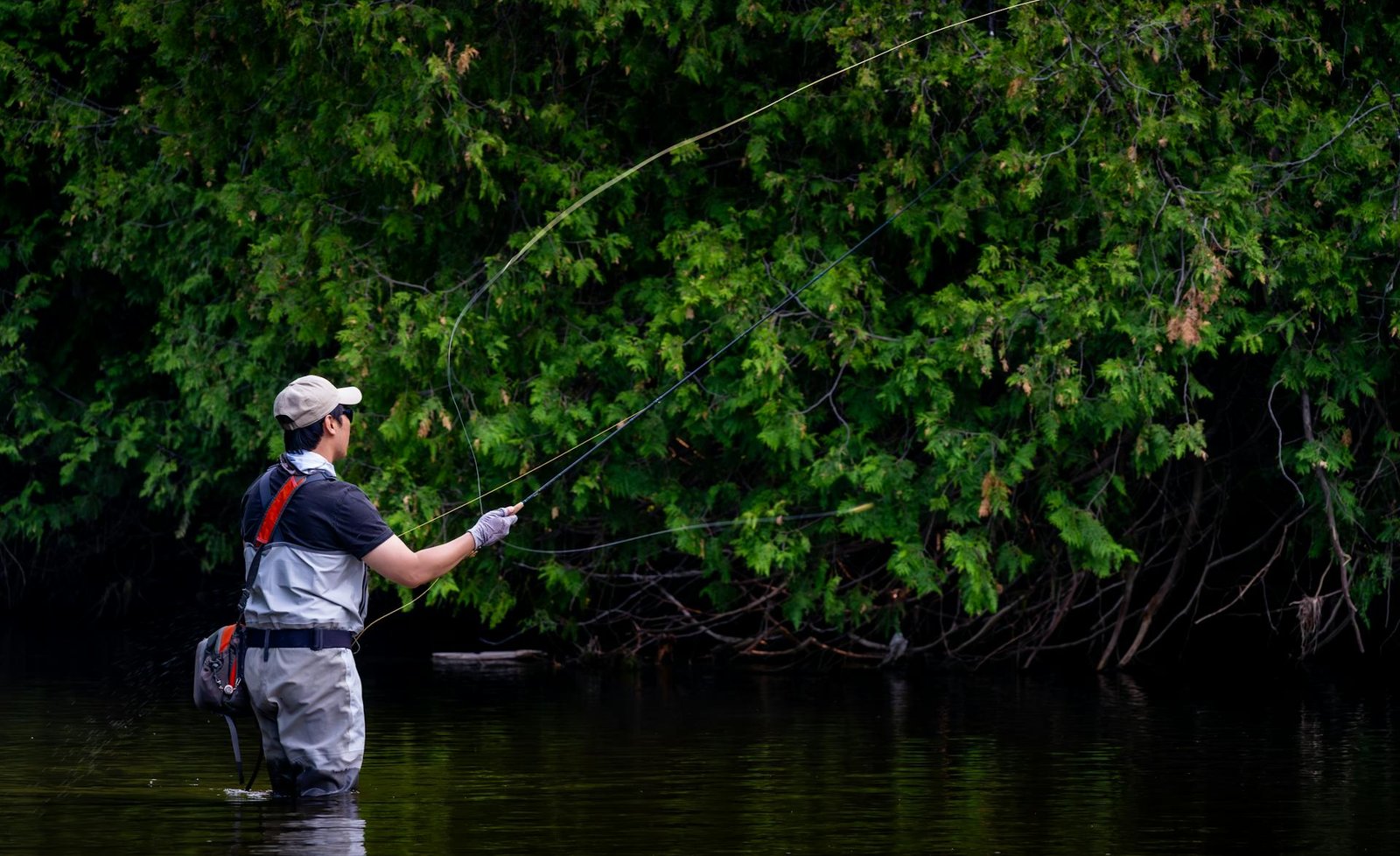 Fly fishing